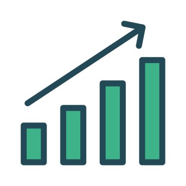 Renk iş web vektör simgesi