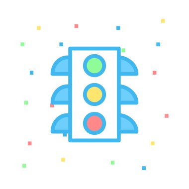 Renk iş web vektör simgesi