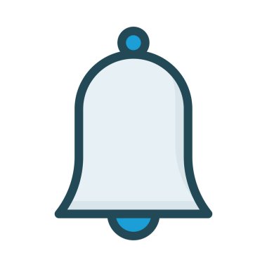 Çan simgesi vektör illüstrasyonu 