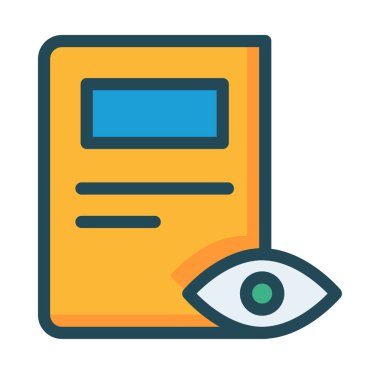 kağıt simgesi vektör illüstrasyonu 