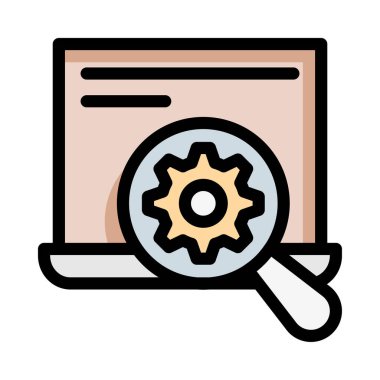 Renk web vektör simgesi 