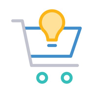 Beyaz arka plan, vektör, illüstrasyon izole iş hattı düz simge