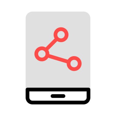 Renk web vektör simgesi 