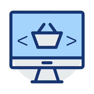 Ağ web simge vektör çizim 