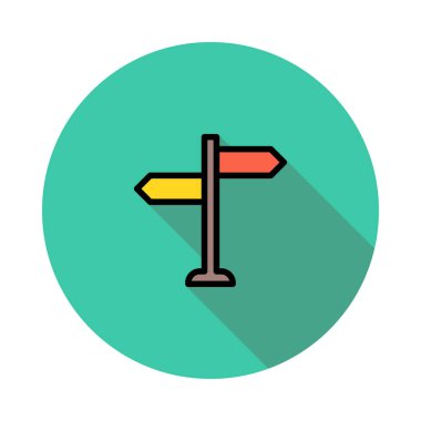 Renk web vektör simgesi 