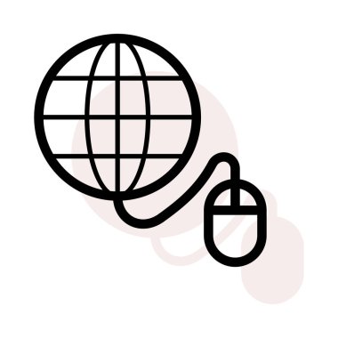 Beyaz arka plan, vektör, illüstrasyon izole iş hattı düz simge