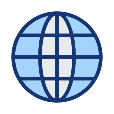 Ağ web simge vektör çizim 