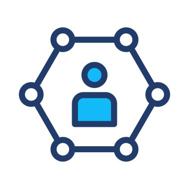 Renk iş web vektör simgesi