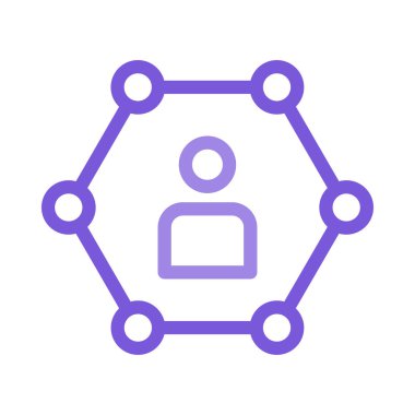 Renk iş web vektör simgesi