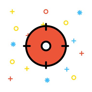 Renk iş web vektör simgesi