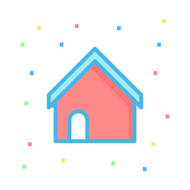 Renk iş web vektör simgesi