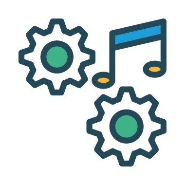 Renk iş web vektör simgesi