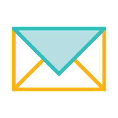 Beyaz arka plan, vektör, illüstrasyon izole iş hattı düz simge