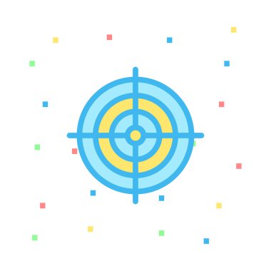 Renk web vektör simgesi 