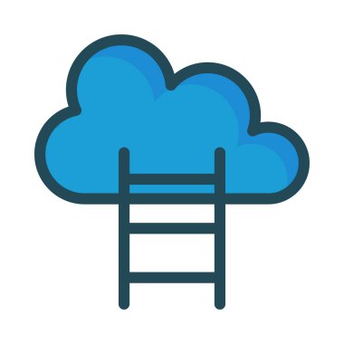 Beyaz arka plan, vektör, illüstrasyon izole iş hattı düz simge