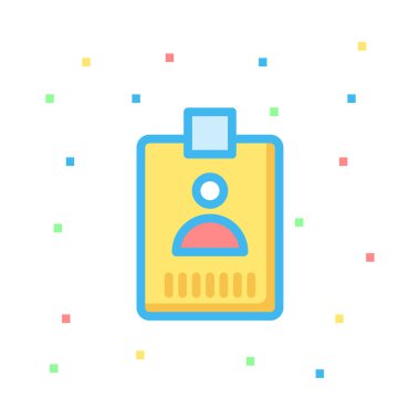 Renk web vektör simgesi 