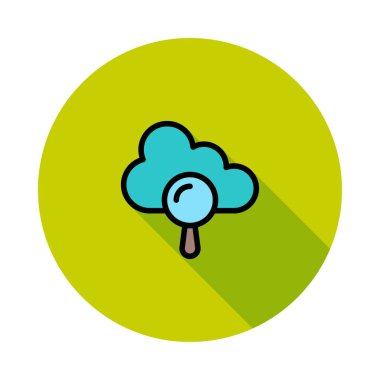 Beyaz arka plan, vektör, illüstrasyon izole iş hattı düz simge