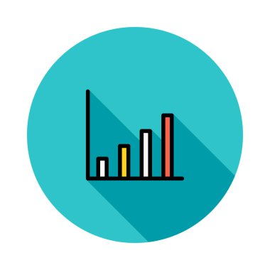 iş grafiği beyaz zemin üzerine