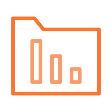 Belge web simgesi beyaz arka plan üzerinde izole iş için. Vektör çizim