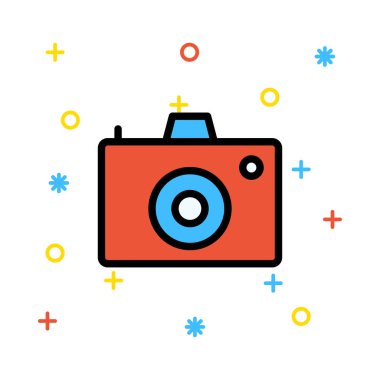 Renk web vektör simgesi 