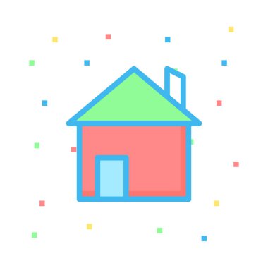 Renk web vektör simgesi 