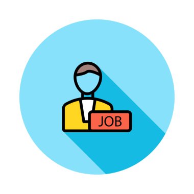 Renk web vektör simgesi 