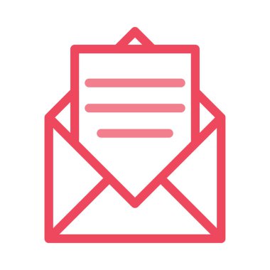 Belge web simgesi beyaz arka plan üzerinde izole iş için. Vektör çizim