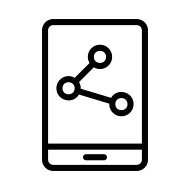 Belge web simgesi beyaz arka plan üzerinde izole iş için. Vektör çizim