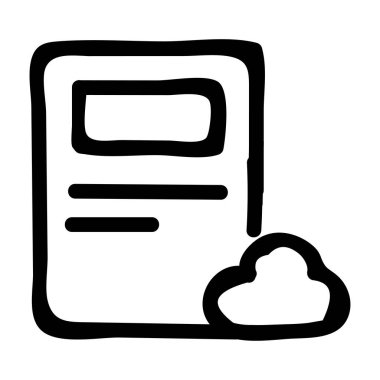 dosya simgesi çizimi 