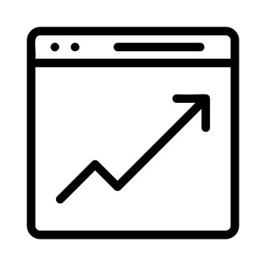 Ok büyüyen ile anahat iş grafiği