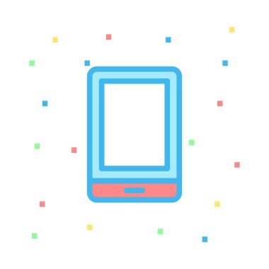 Renk web vektör simgesi 