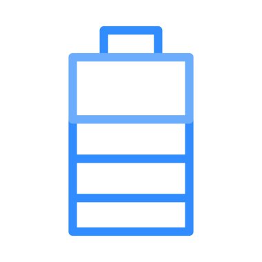 Beyaz arka plan, vektör, illüstrasyon izole iş hattı düz simge