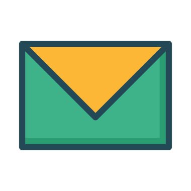 Beyaz arka plan, vektör, illüstrasyon izole iş hattı düz simge