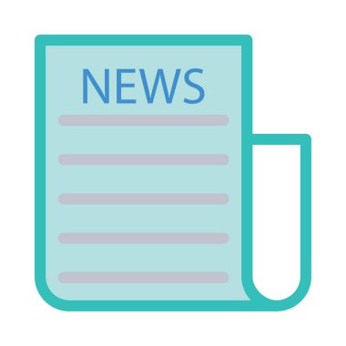 Belge web simgesi beyaz arka plan üzerinde izole iş için. Vektör çizim