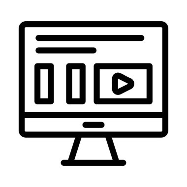 Belge web simgesi beyaz arka plan üzerinde izole iş için. Vektör çizim