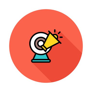 Beyaz arka plan, vektör, illüstrasyon izole iş hattı düz simge