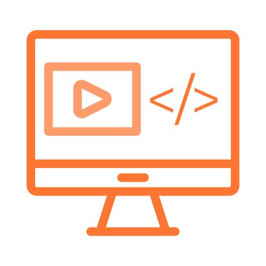 Beyaz arka plan, vektör, illüstrasyon izole iş hattı düz simge