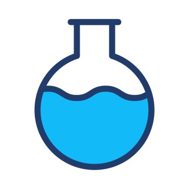 Beyaz arka plan, vektör, illüstrasyon izole iş hattı düz simge