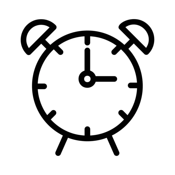 Reloj Icono Web Vector Ilustración — Vector de stock