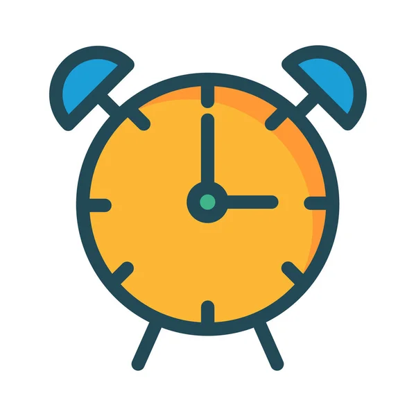 Uhr Web Icon Vektor Illustration — Stockvektor