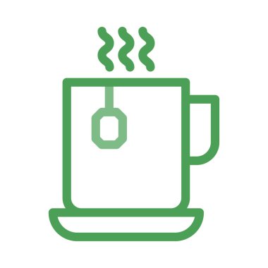 Beyaz arka plan, vektör, illüstrasyon izole iş hattı düz simge