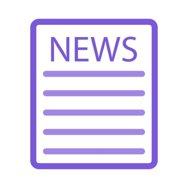 Belge web simgesi beyaz arka plan üzerinde izole iş için. Vektör çizim