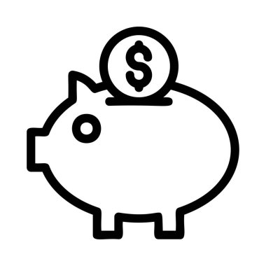 Beyaz arka plan, vektör, illüstrasyon izole iş hattı düz simge