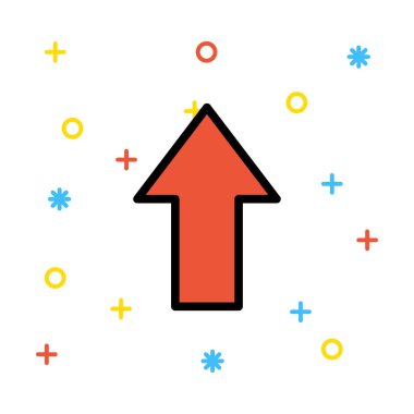 Beyaz arka plan, vektör, illüstrasyon izole iş hattı düz simge