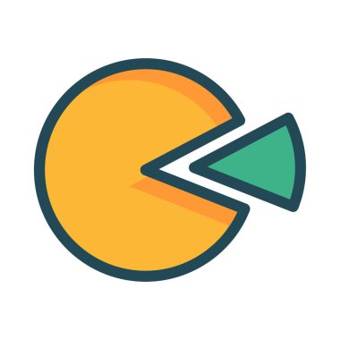 Beyaz arka plan, vektör, illüstrasyon izole iş hattı düz simge