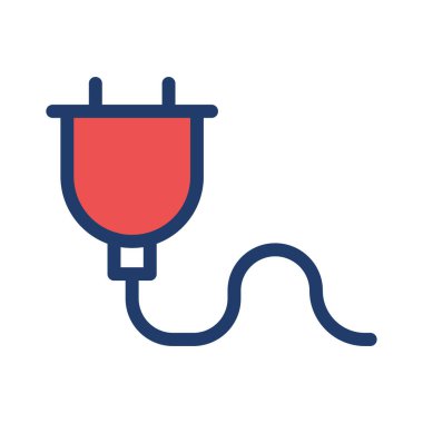 Beyaz arka plan, vektör, illüstrasyon izole iş hattı düz simge