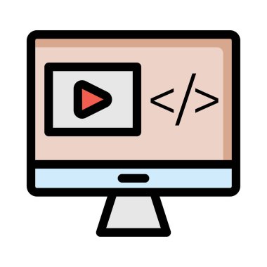 Renk web vektör simgesi 