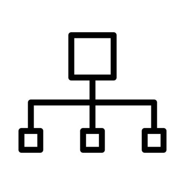 Beyaz arka plan, vektör, illüstrasyon izole iş hattı düz simge