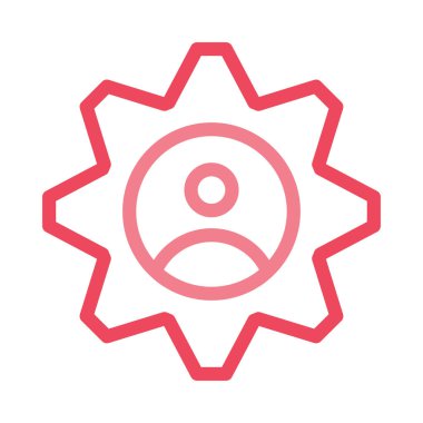 Beyaz arka plan, vektör, illüstrasyon izole iş hattı düz simge