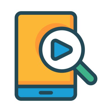 Düz beyaz arka plan, vektör, illüstrasyon izole iş simgesi